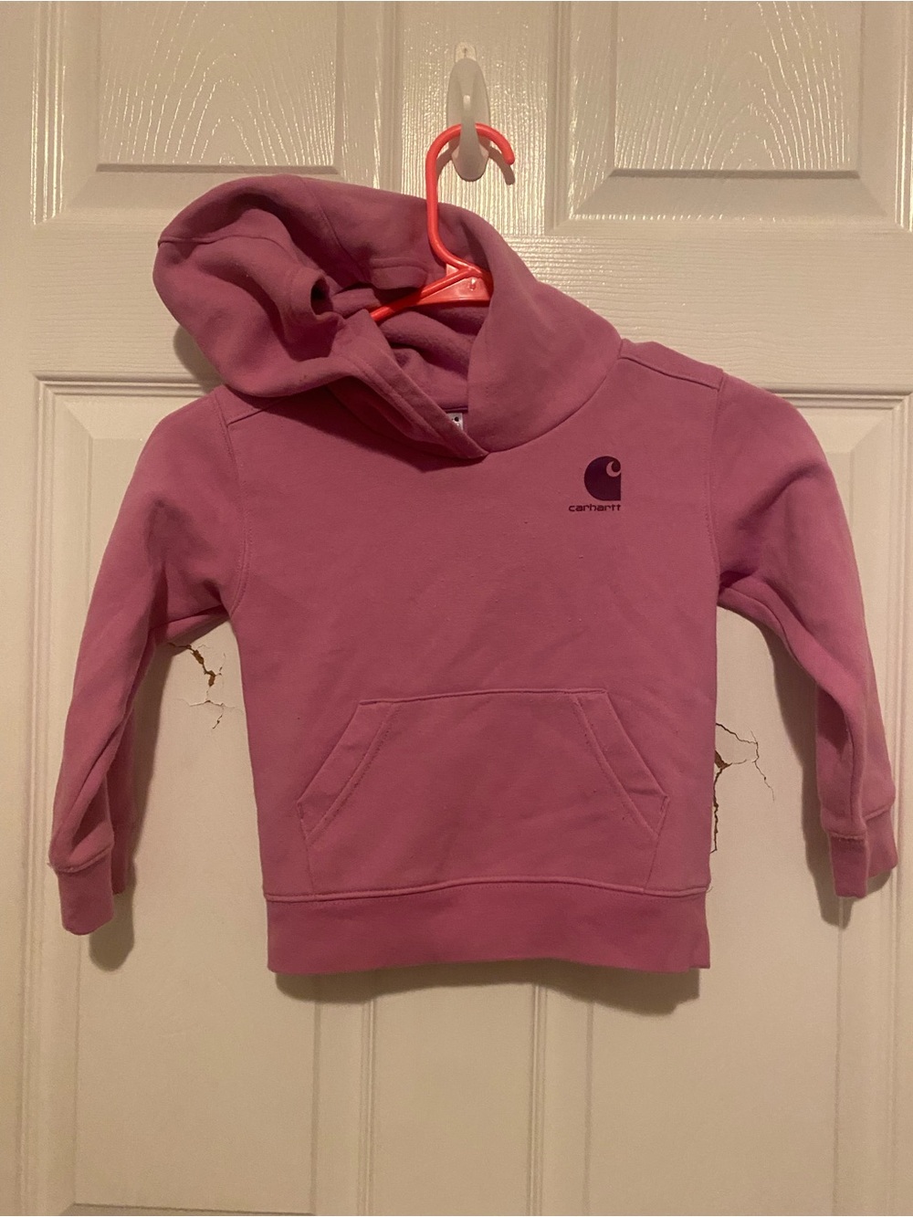 Carhartt Kids Pink Pullover Hoodie & sweat pants set